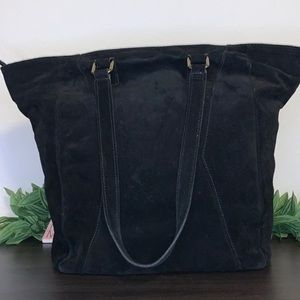 Donald J. Pliner Suede tote